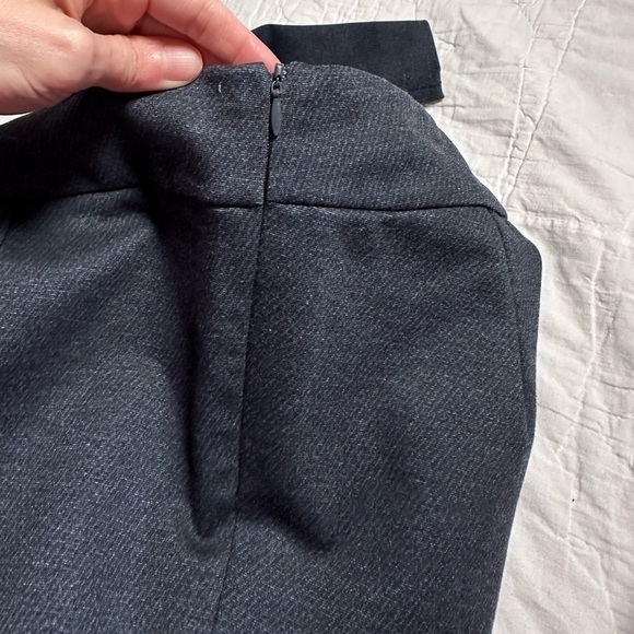 Tommy Hilfiger slacks navy zipper ankle tapered leg - Picture 3 of 7